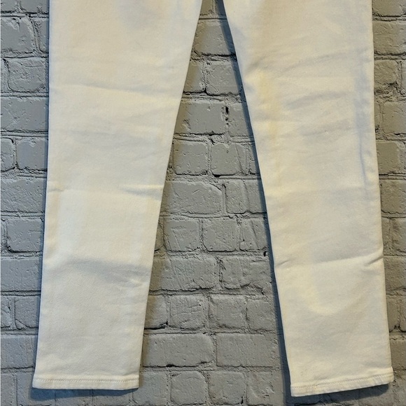 NWT Girls Fred Marshall White Stretch Jeans- 12 - Picture 6 of 13